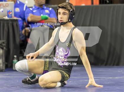 Thumbnail 1 in CIF State Boys Wrestling Championships (Championship Round 1) photogallery.