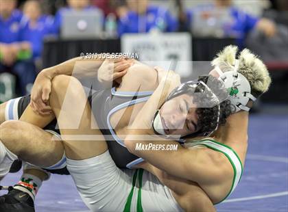 Thumbnail 2 in CIF State Boys Wrestling Championships (Championship Round 1) photogallery.