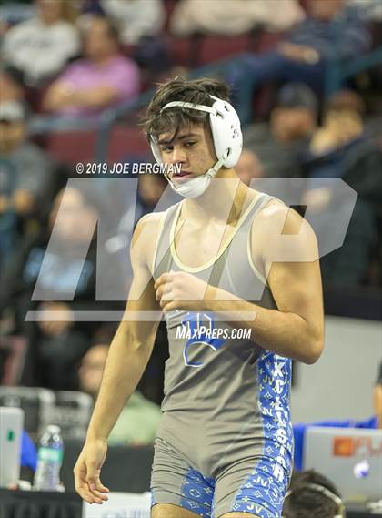 Thumbnail 2 in CIF State Boys Wrestling Championships (Championship Round 1) photogallery.