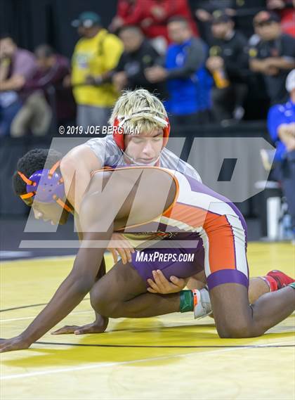 Thumbnail 2 in CIF State Boys Wrestling Championships (Championship Round 1) photogallery.