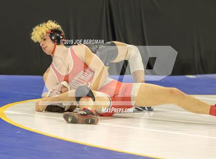 Thumbnail 1 in CIF State Boys Wrestling Championships (Championship Round 1) photogallery.