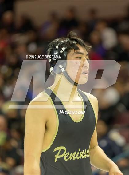 Thumbnail 3 in CIF State Boys Wrestling Championships (Championship Round 1) photogallery.