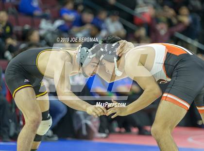 Thumbnail 2 in CIF State Boys Wrestling Championships (Championship Round 1) photogallery.