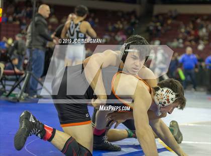 Thumbnail 3 in CIF State Boys Wrestling Championships (Championship Round 1) photogallery.