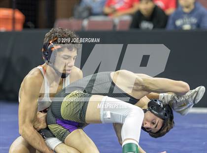 Thumbnail 2 in CIF State Boys Wrestling Championships (Championship Round 1) photogallery.