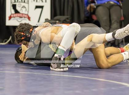 Thumbnail 1 in CIF State Boys Wrestling Championships (Championship Round 1) photogallery.