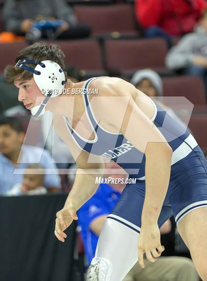 Thumbnail 1 in CIF State Boys Wrestling Championships (Championship Round 1) photogallery.