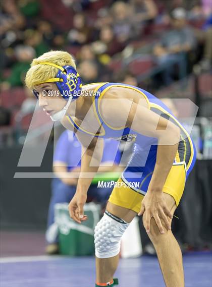 Thumbnail 3 in CIF State Boys Wrestling Championships (Championship Round 1) photogallery.