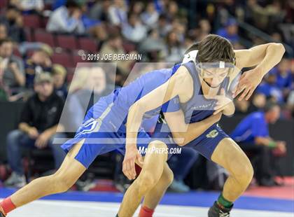 Thumbnail 3 in CIF State Boys Wrestling Championships (Championship Round 1) photogallery.