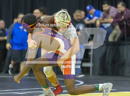 Thumbnail 1 in CIF State Boys Wrestling Championships (Championship Round 1) photogallery.