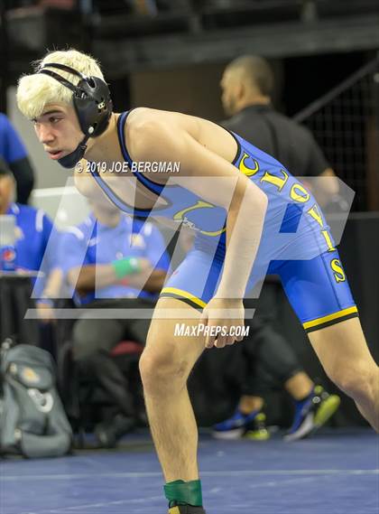 Thumbnail 1 in CIF State Boys Wrestling Championships (Championship Round 1) photogallery.