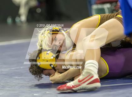 Thumbnail 1 in CIF State Boys Wrestling Championships (Championship Round 1) photogallery.