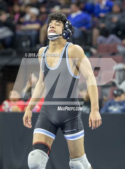 Thumbnail 2 in CIF State Boys Wrestling Championships (Championship Round 1) photogallery.