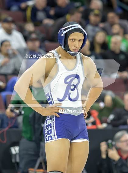 Thumbnail 2 in CIF State Boys Wrestling Championships (Championship Round 1) photogallery.