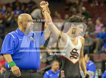 Thumbnail 2 in CIF State Boys Wrestling Championships (Championship Round 1) photogallery.