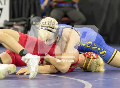 Thumbnail 1 in CIF State Boys Wrestling Championships (Championship Round 1) photogallery.