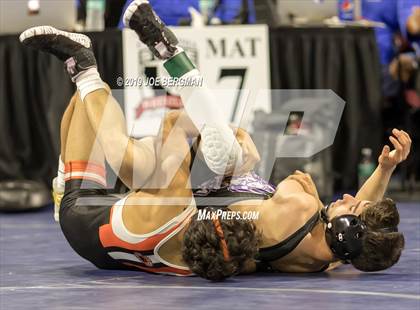 Thumbnail 2 in CIF State Boys Wrestling Championships (Championship Round 1) photogallery.