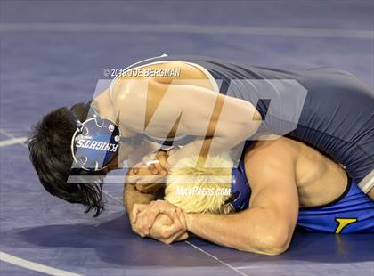 Thumbnail 1 in CIF State Boys Wrestling Championships (Championship Round 1) photogallery.