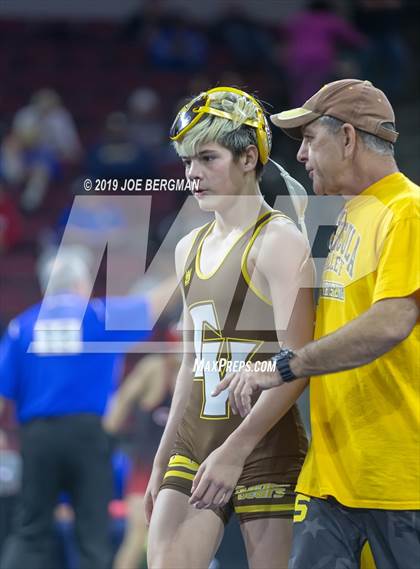 Thumbnail 1 in CIF State Boys Wrestling Championships (Championship Round 1) photogallery.