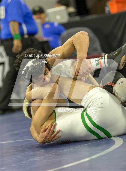 Thumbnail 1 in CIF State Boys Wrestling Championships (Championship Round 1) photogallery.