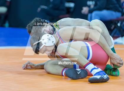 Thumbnail 2 in CIF State Boys Wrestling Championships (Championship Round 1) photogallery.