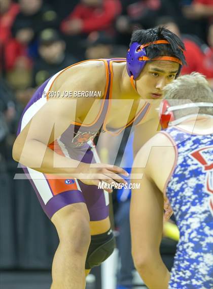 Thumbnail 1 in CIF State Boys Wrestling Championships (Championship Round 1) photogallery.