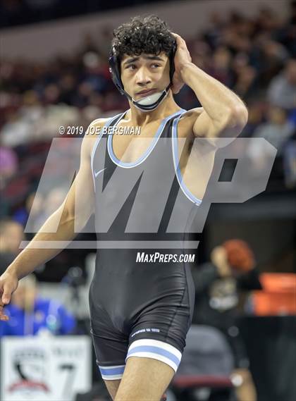 Thumbnail 1 in CIF State Boys Wrestling Championships (Championship Round 1) photogallery.