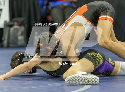 Thumbnail 1 in CIF State Boys Wrestling Championships (Championship Round 1) photogallery.