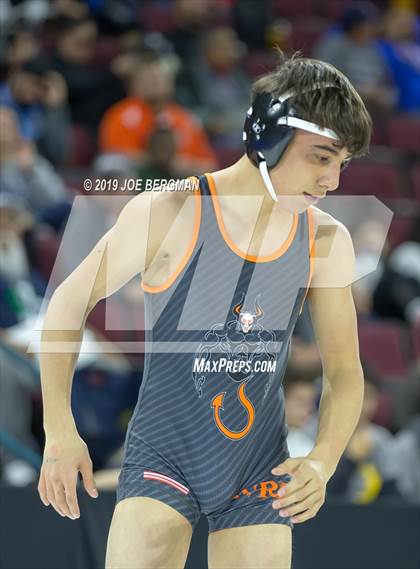 Thumbnail 1 in CIF State Boys Wrestling Championships (Championship Round 1) photogallery.