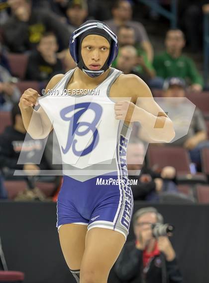 Thumbnail 2 in CIF State Boys Wrestling Championships (Championship Round 1) photogallery.