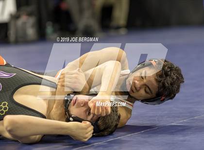 Thumbnail 1 in CIF State Boys Wrestling Championships (Championship Round 1) photogallery.