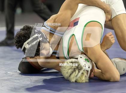 Thumbnail 2 in CIF State Boys Wrestling Championships (Championship Round 1) photogallery.