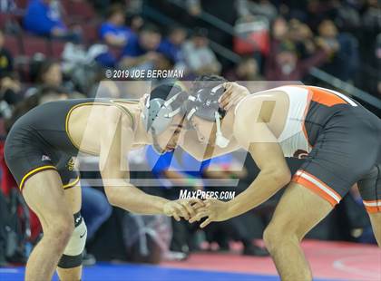 Thumbnail 1 in CIF State Boys Wrestling Championships (Championship Round 1) photogallery.