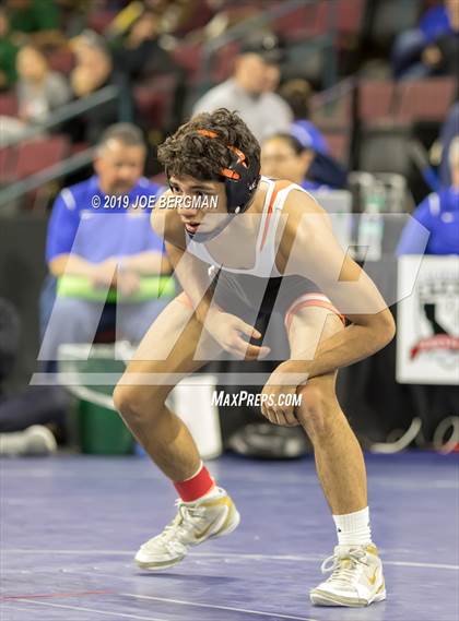 Thumbnail 1 in CIF State Boys Wrestling Championships (Championship Round 1) photogallery.