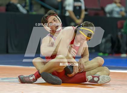 Thumbnail 2 in CIF State Boys Wrestling Championships (Championship Round 1) photogallery.
