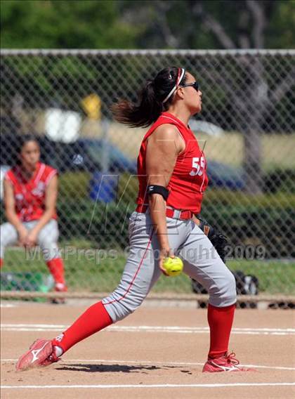Thumbnail 3 in Burroughs @ Oak Park (CIF SS D3 Playoffs) photogallery.