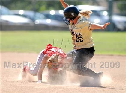 Thumbnail 3 in Burroughs @ Oak Park (CIF SS D3 Playoffs) photogallery.