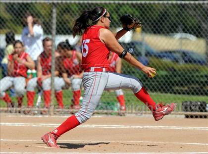 Thumbnail 2 in Burroughs @ Oak Park (CIF SS D3 Playoffs) photogallery.