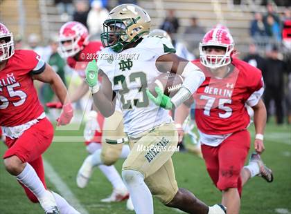 Thumbnail 1 in Notre Dame, WH vs. Berlin (CIAC Class M Final) photogallery.