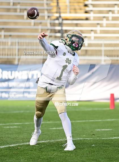 Thumbnail 3 in Notre Dame, WH vs. Berlin (CIAC Class M Final) photogallery.