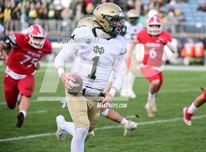 Thumbnail 1 in Notre Dame, WH vs. Berlin (CIAC Class M Final) photogallery.