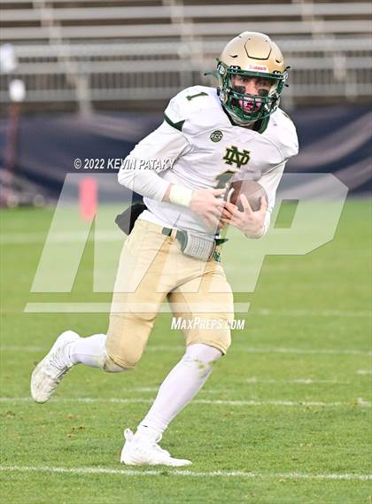 Thumbnail 3 in Notre Dame, WH vs. Berlin (CIAC Class M Final) photogallery.