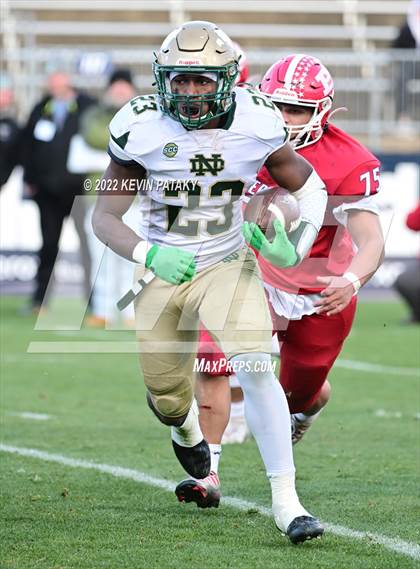Thumbnail 2 in Notre Dame, WH vs. Berlin (CIAC Class M Final) photogallery.
