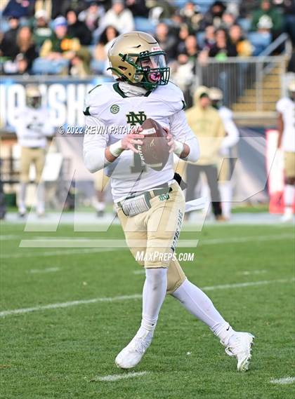 Thumbnail 2 in Notre Dame, WH vs. Berlin (CIAC Class M Final) photogallery.