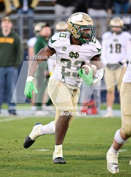 Thumbnail 2 in Notre Dame, WH vs. Berlin (CIAC Class M Final) photogallery.