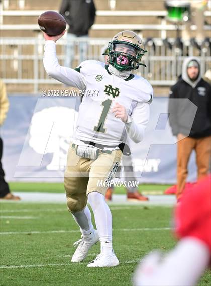 Thumbnail 1 in Notre Dame, WH vs. Berlin (CIAC Class M Final) photogallery.