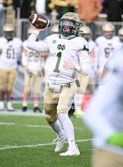 Thumbnail 2 in Notre Dame, WH vs. Berlin (CIAC Class M Final) photogallery.