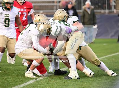 Thumbnail 2 in Notre Dame, WH vs. Berlin (CIAC Class M Final) photogallery.