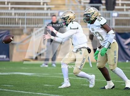 Thumbnail 2 in Notre Dame, WH vs. Berlin (CIAC Class M Final) photogallery.