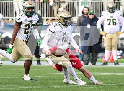 Thumbnail 1 in Notre Dame, WH vs. Berlin (CIAC Class M Final) photogallery.